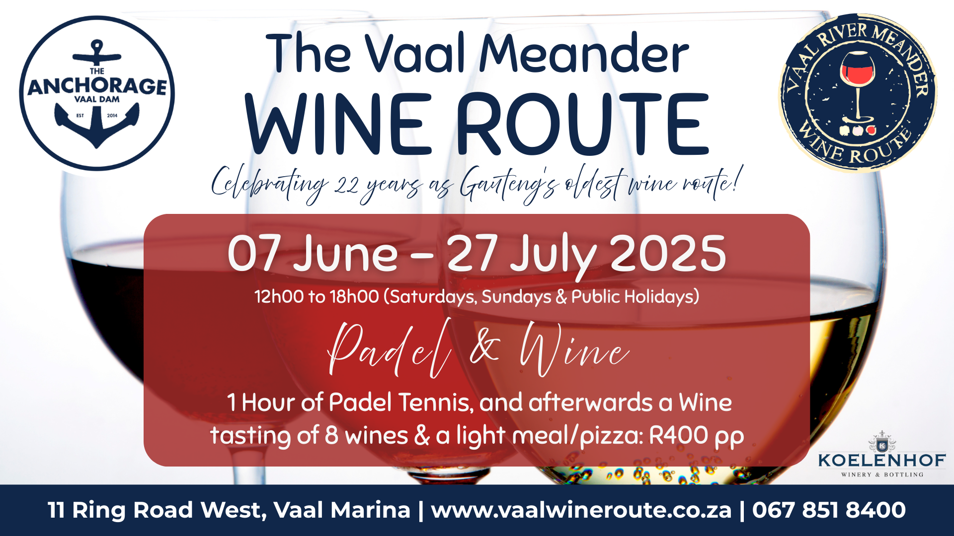 TA Wine Route special Padel Wine